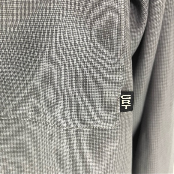 Columbia Men’s Gray Button Front Shirt L - Picture 2 of 5